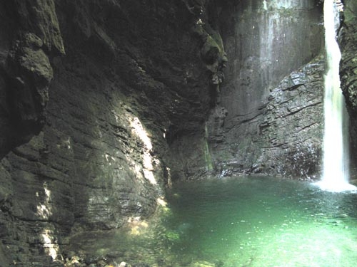 cascata in slovenia